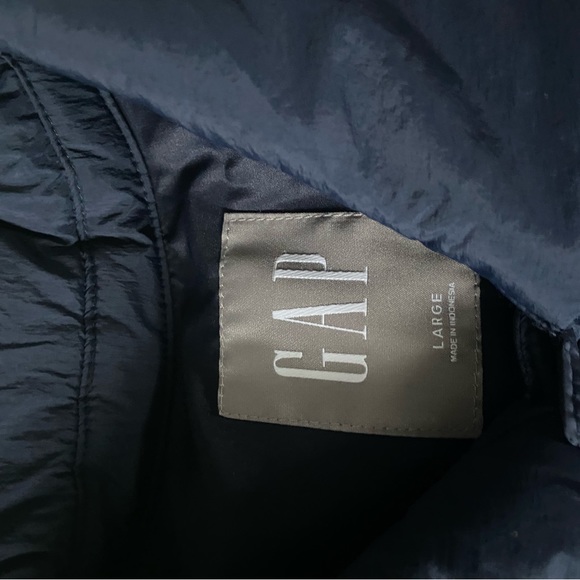 Large Men’s Quilted Gap Puffer Coat - Picture 1 of 3